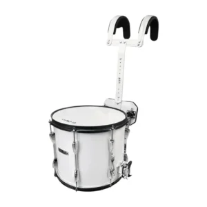 Redoblante de marcha, redoblante marching color blanco de Musicales El Clarin