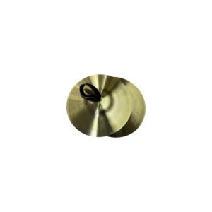 platillos de 15 cm para bandas marciales, bandas musico marciales y bandas de paz fabricados por la empresa musicales el clarin en material bronce y se entregan con maniguetas