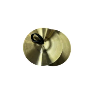 platillos de 25 cm para bandas marciales, bandas musico marciales y bandas de paz fabricados por la empresa musicales el clarin en material bronce y se entregan con maniguetas
