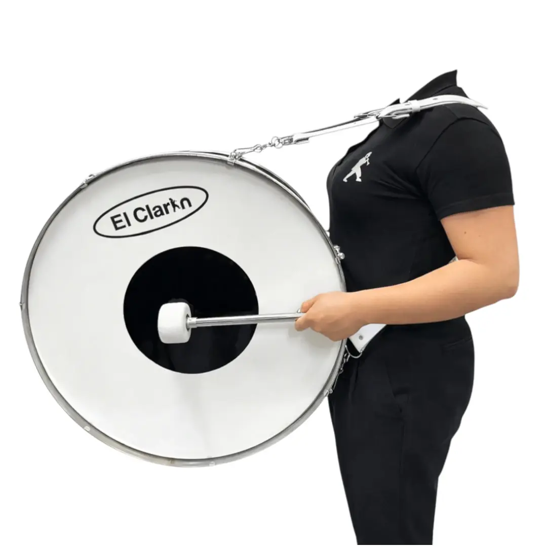 cargador de bombo - musicales el clarin cargador para bombo en charol de musicales el clarin