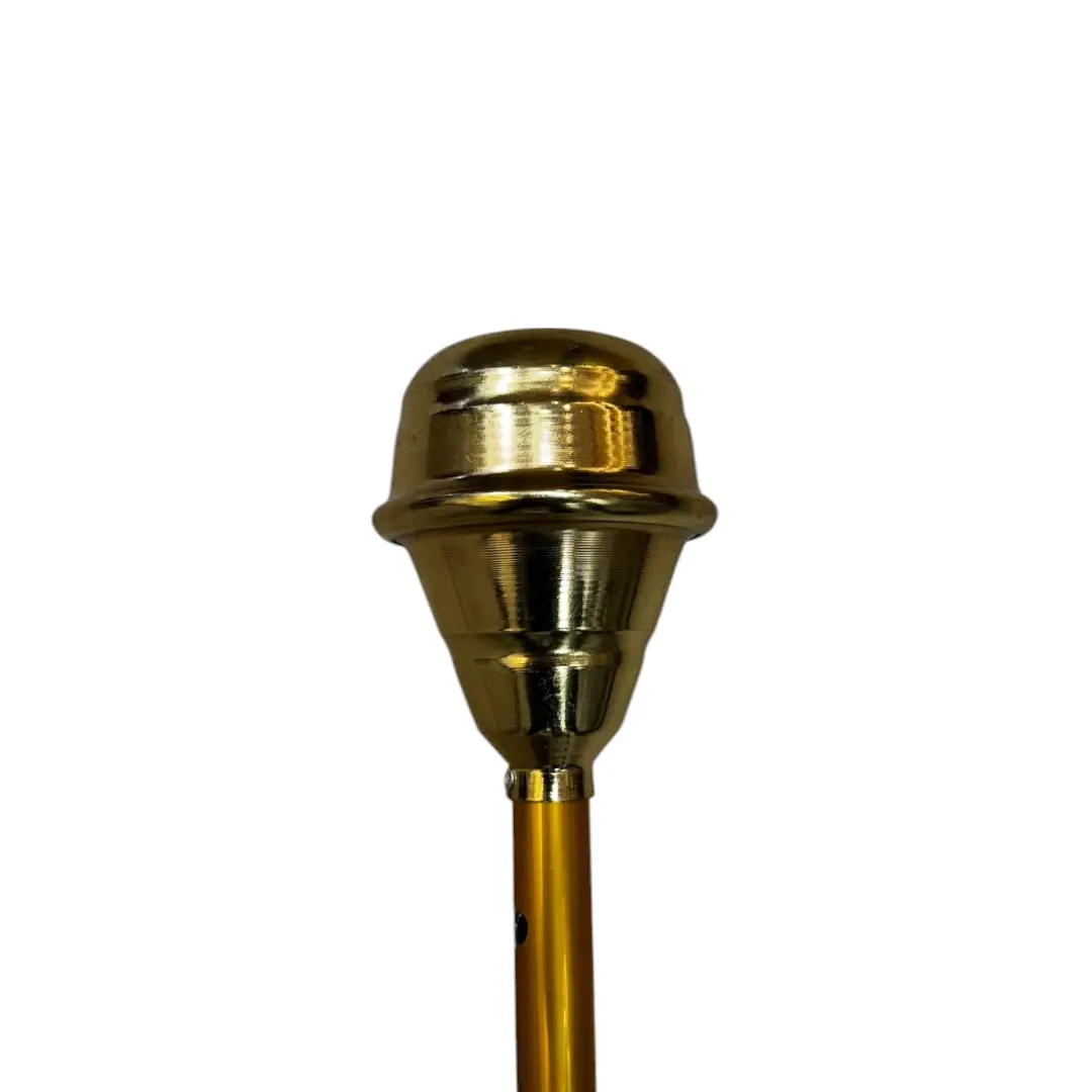 Guaripola o cabeza de baston de mando para banda marcial, bandas de paz o bandas tradicionales fabricadas por la empresa Musicales El Clarin