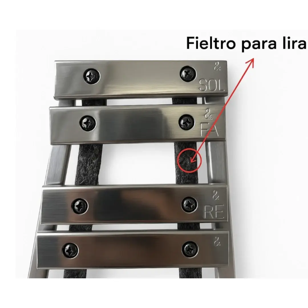 Fieltro para lira de banda marcial-musicales el clarin es un accesorio que va debajo de las teclas, soporte de teclas para lira de banda
