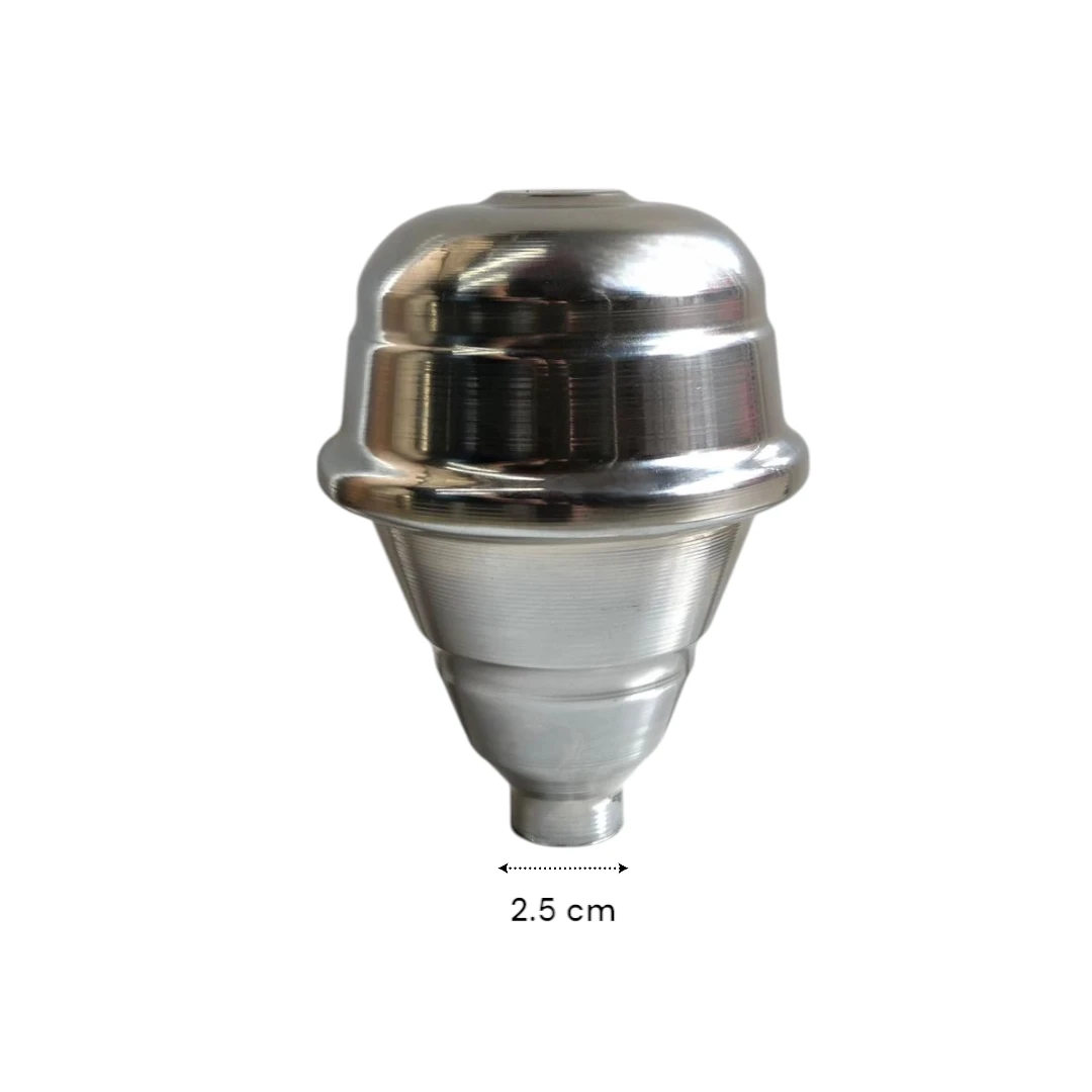 Cabeza o guaripola para baston de banda marcial fabricado por musicales el clarin