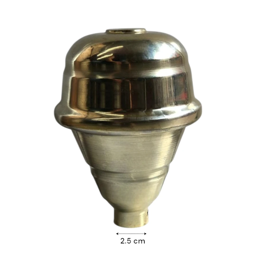 Cabeza o guaripola para baston de banda marcial fabricado por musicales el clarin