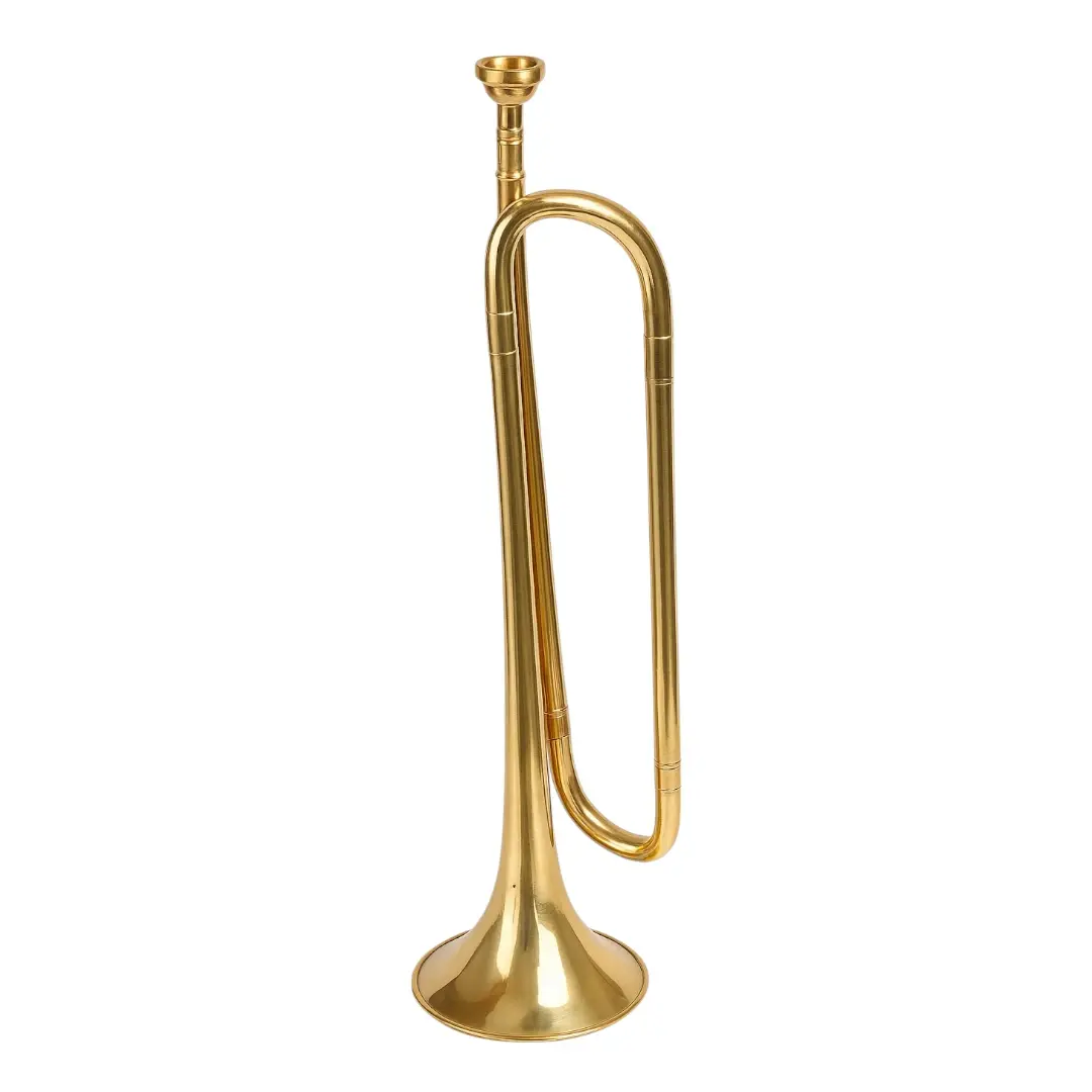 CORNETA DORADA IMPORTADA REFERENCIA KBC COLOR DORADA INCLUYE BOQUILLA