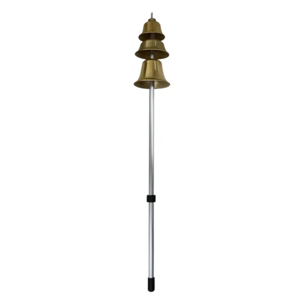 Lira campana fabricada en bronce con cargador y golpeador para banda marcial, banda musico marcial o bandas de paz y bandas infantiles