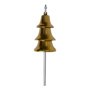 Lira campana fabricada en bronce con cargador y golpeador para banda marcial, banda musico marcial o bandas de paz y bandas infantiles