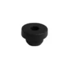 Caucho negro para tornillo de lira, accesorio resistente y duradero para bandas marciales, paquete de 50 unidades disponible en Musicales El Clarín.