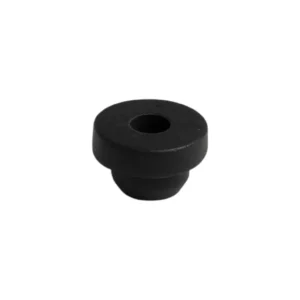 Caucho negro para tornillo de lira, accesorio resistente y duradero para bandas marciales, paquete de 50 unidades disponible en Musicales El Clarín.