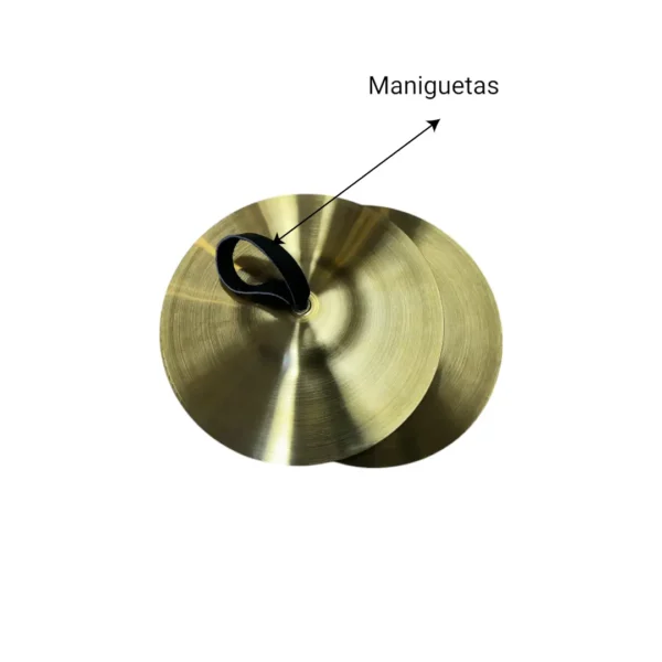 msniguetas o correa en cuero o reata para platillos de banda marcial fabricados por musicales el clarin