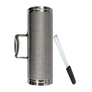 guiro talla 12 metalico - musicales el clarin